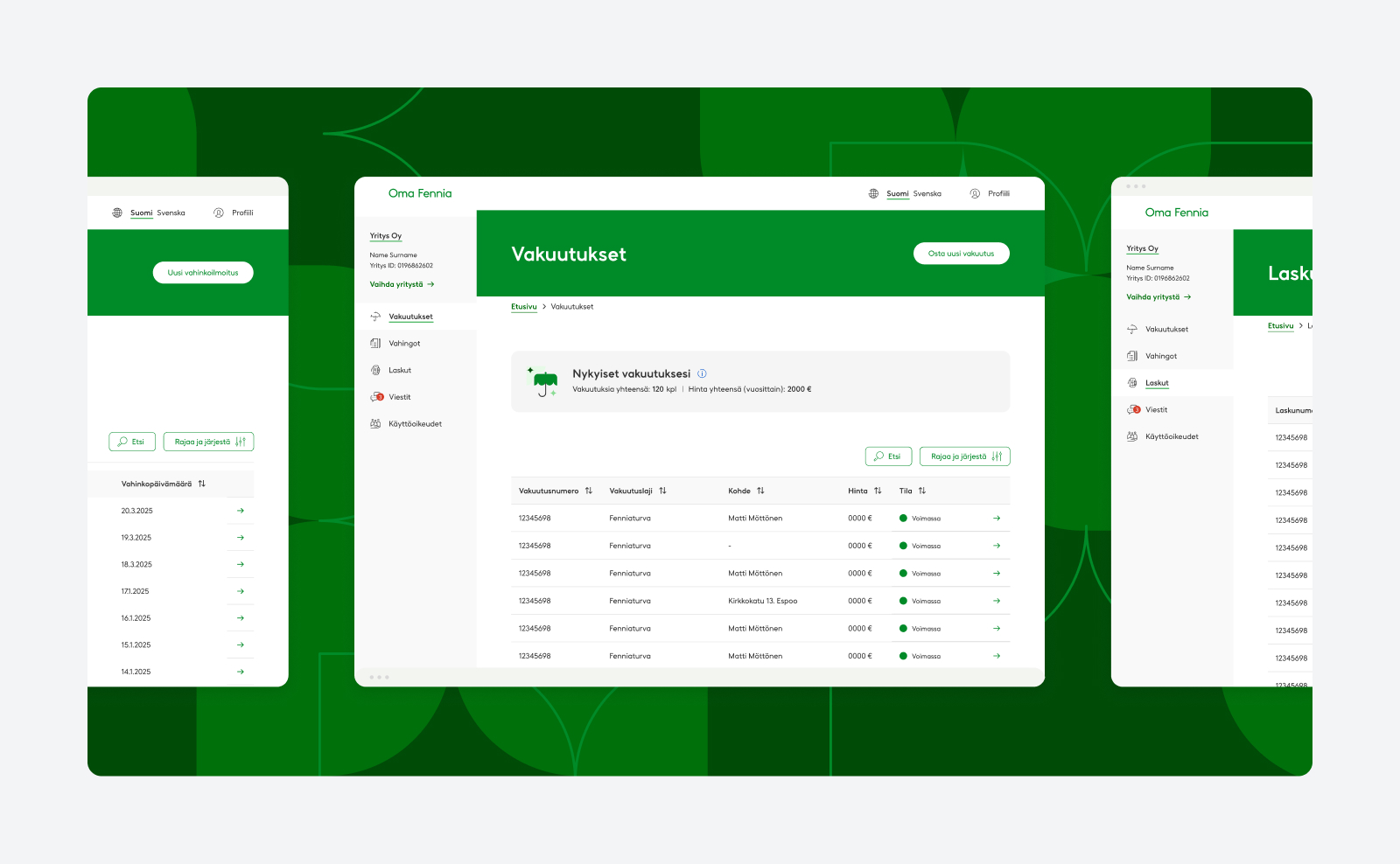 Fennia B2B digital services